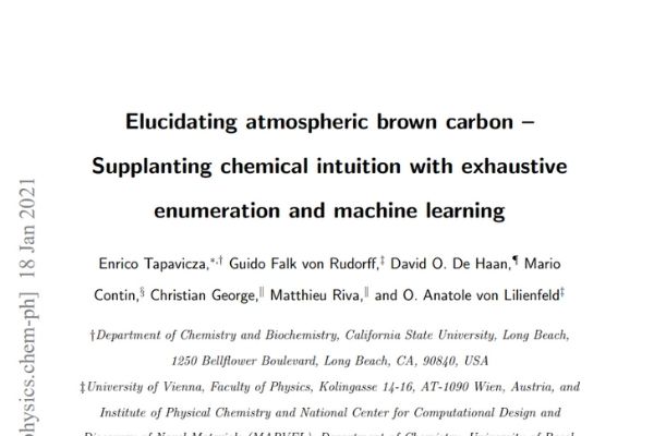 Elucidating atmospheric brown carbon -- Supplanting chemical intuition with exhaustive enumeration and machine learning