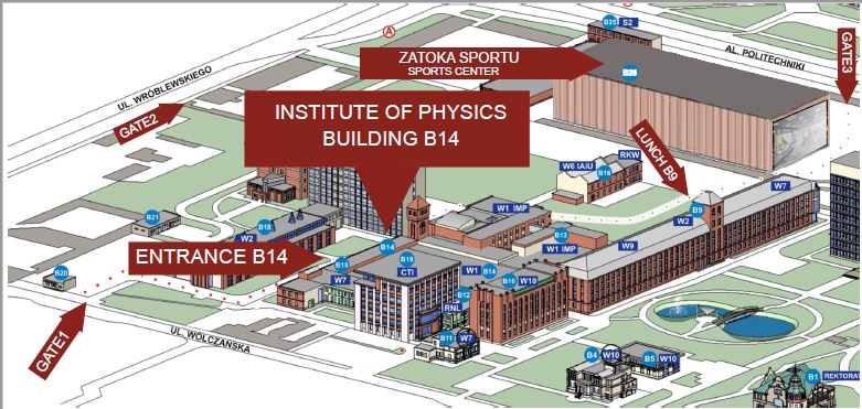 Lodz Campus Map