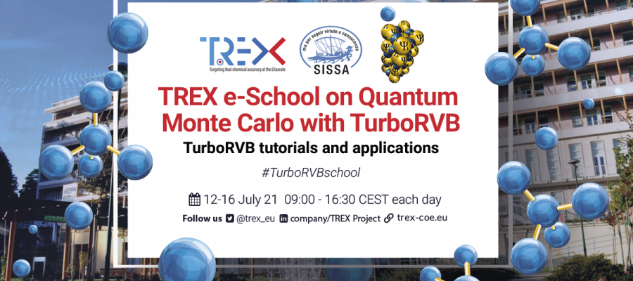 TREX e-School on Quantum Monte Carlo with TurboRVB