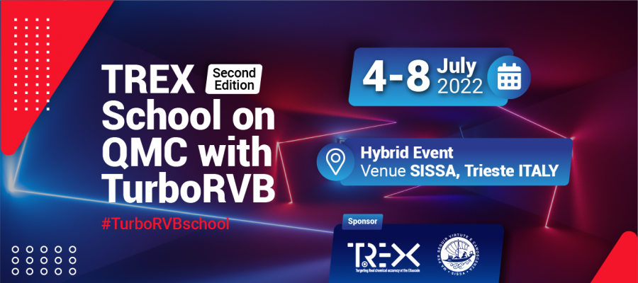 TREX School on QMC with TurboRVB